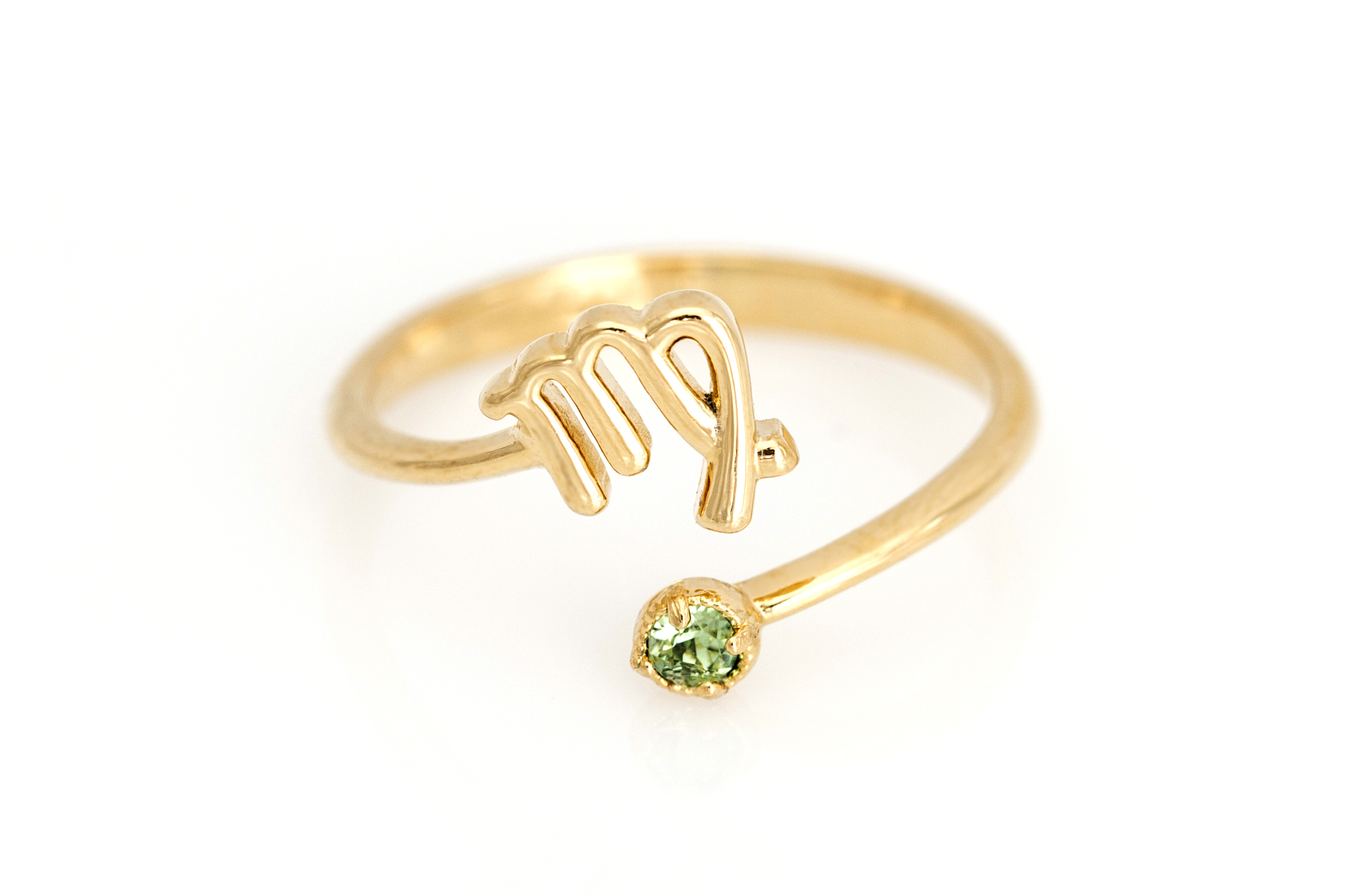 Virgo Ring,gold Or Silver,zodiac Ring,constellation Ring,delicate Ring